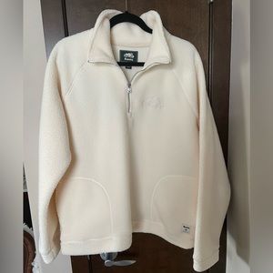 Roots Sherpa cozy half zip pullover